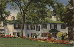 Varnum Memorial House East Greenwich, RI Postcard Postcard Postcard