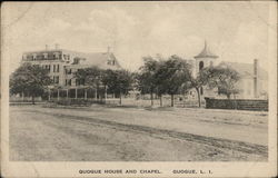 Quogue House and Chapel Postcard