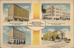 Hotels Under the Direction of The Kildow Hotel Company Postcard