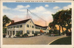 Veterans of Foreign Wars Club House Postcard