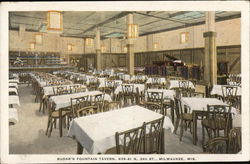 Budar's Fountain Tavern Milwaukee, WI Postcard Postcard Postcard