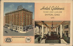 Hotel Gibbons Dayton, OH Postcard Postcard Postcard