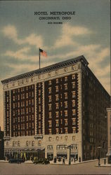 Hotel Metropole Cincinnati, OH Postcard Postcard Postcard