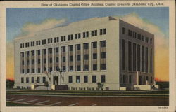 State of Oklahoma Capitol Office Building, Capitol Grounds Oklahoma City, OK Postcard Postcard Postcard