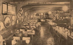 Dan & Louis Oyster Bar - Ship's Cabin Postcard