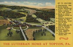 The Lutheran Home Topton, PA Postcard Postcard Postcard