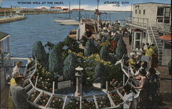 Wishing Well at the Inlet Atlantic City, NJ Postcard Postcard Postcard