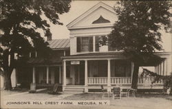 Johnston's Hill Crest Farm Postcard