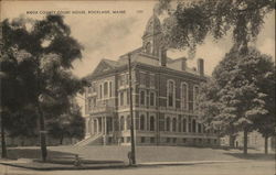 Knox County Court House, Rockland, Maine Postcard