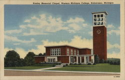 Kanley Memorial Chapel, Western Michigan College Kalamazoo, MI Postcard Postcard Postcard