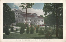 U.S. Veterans Facility on Back Bay Postcard