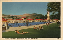 Laughton Hot Springs and Swimming Pool Reno, NV Postcard Postcard Postcard