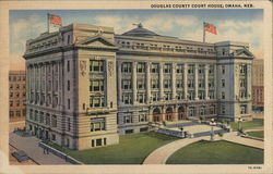 Douglas County Court House Omaha, NE Postcard Postcard Postcard