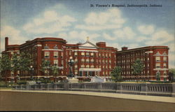 St. Vincent's Hospital Indianapolis, IN Postcard Postcard Postcard