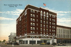 New Lincoln Douglas Hotel Postcard