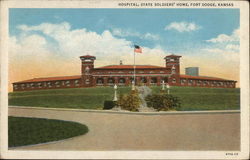 Hospital State Soldiers' Home Postcard