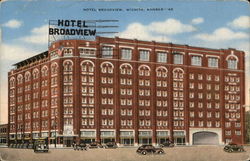 Hotel Broadview Wichita, KS Postcard Postcard Postcard