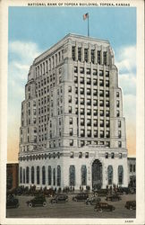 National Bank of Topeka Building Kansas Postcard Postcard Postcard