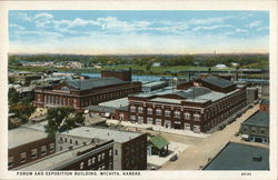 Forum and Exposition Building Wichita, KS Postcard Postcard Postcard