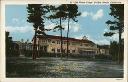 Del Monte Lodge Pebble Beach, CA Postcard Postcard Postcard