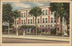 The Alhambra Hotel St. Augustine, FL Postcard Postcard Postcard