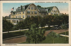 St. Petersburg Florida, the Sunshine City Postcard