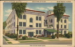 Wellington Hotel Postcard