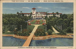 The Riviera Hotel Daytona Beach, FL Postcard Postcard Postcard