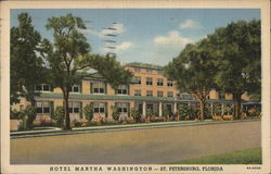 Hotel Martha Washington Postcard