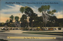 Candlelight Lodge Postcard