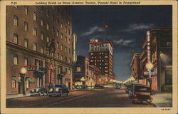 Looking South on Stone Avenue Tucson, AZ Postcard Postcard Postcard