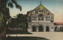 Memorial Church, Stanford University California Postcard Postcard Postcard