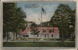 G. A. R. Hall and Soldiers' Monument Rockland, ME Postcard Postcard Postcard