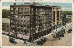 Congress Square Hotel Portland, ME Postcard Postcard Postcard