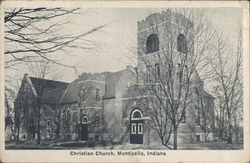 Christian Church Monticello, IN Postcard Postcard Postcard