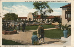 Hotel Agua Caliente Tijuana, Mexico Postcard Postcard Postcard