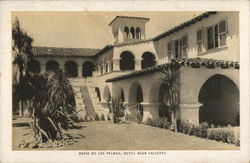 Patio de Las Plamas, Hotel Agua Cliente Postcard