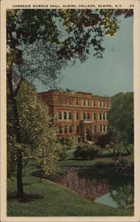 Carnegie Science Hall, Elmira College New York Postcard Postcard Postcard