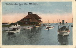 The Milwaukee Yacht Club Postcard