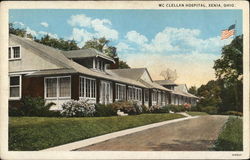 Mc Clellan House Xenia, OH Postcard Postcard Postcard