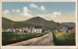 General View, Street Level Lincoln, NH Postcard Postcard Postcard