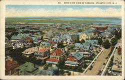 Bird's Eye View of Chelsea Atlantic City, NJ Postcard Postcard Postcard