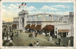 Casino Auditorium, Boardwalk Wildwood-By-The-Sea, NJ Postcard Postcard Postcard