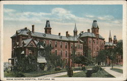 General Hospitral Portland, ME Postcard Postcard Postcard