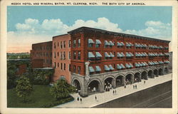 Medea Hotel and Mineral Baths Postcard