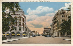 Central Avenue Postcard