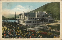 The Pavilion at Columbia Gardens Butte, MT Postcard Postcard Postcard