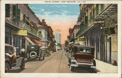 Royal Street New Orleans, LA Postcard Postcard Postcard