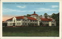 Administration Bldg., Georgia State Woman's College Postcard