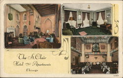 The St. Clair Hotel and Apartments Postcard